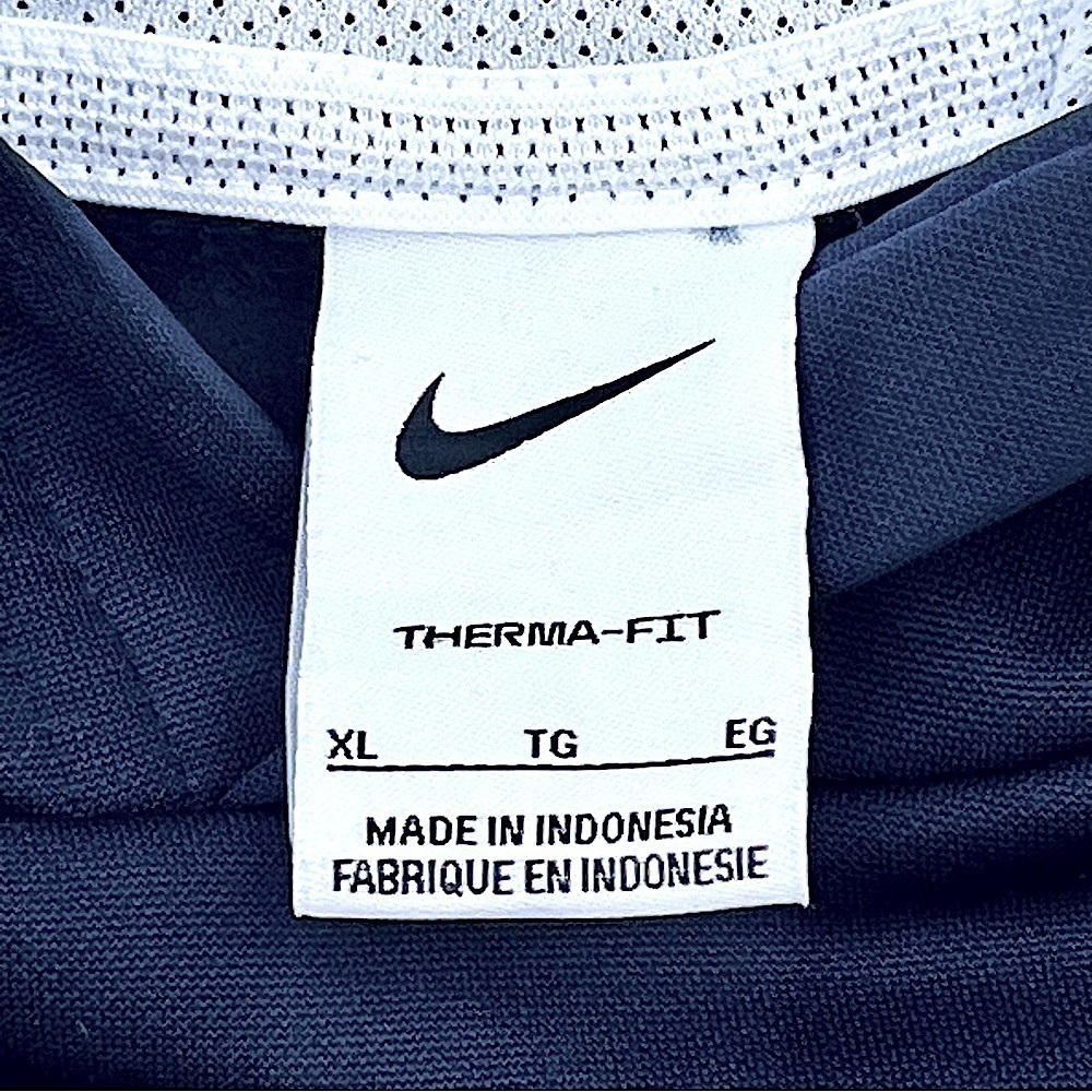 Nike Therma Fit On Field Hoodie Navy White XL - Picture 4 of 7